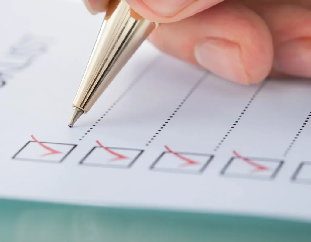 Checklist voor een baan binnen het veiligheidsdomein